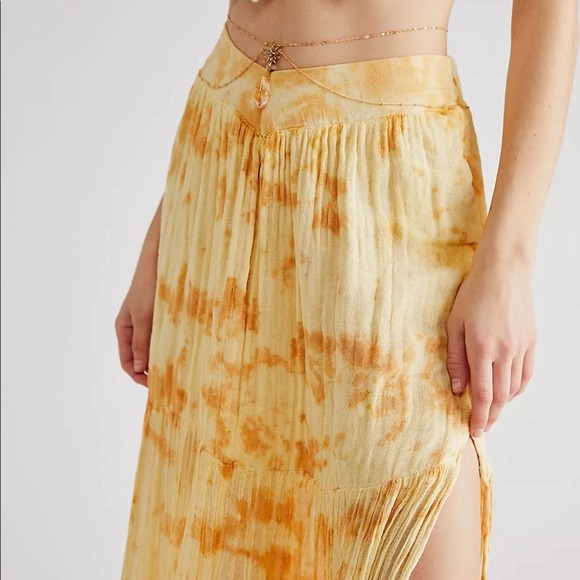NEW Free People x Jen's Pirate Booty Songbird Maxi Skirt - Picture 4 of 16